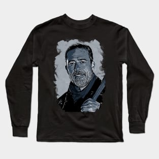 Negan Artwork Long Sleeve T-Shirt